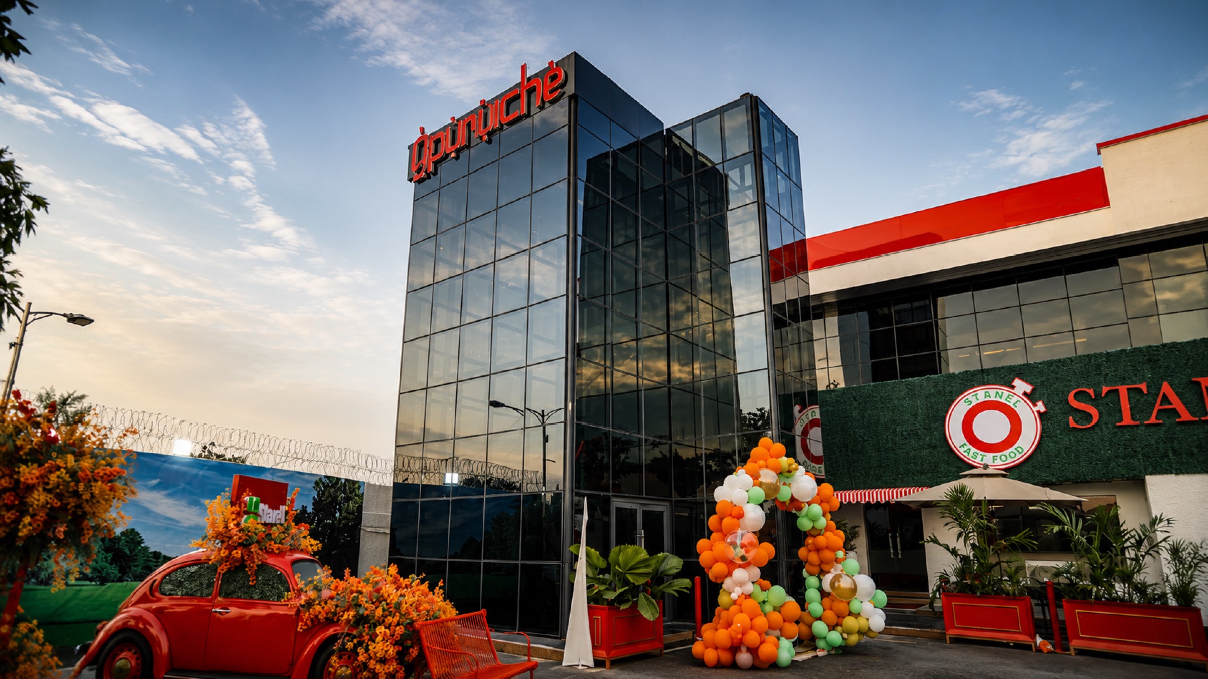 Stanel Fast Food at the mega-centre plaza