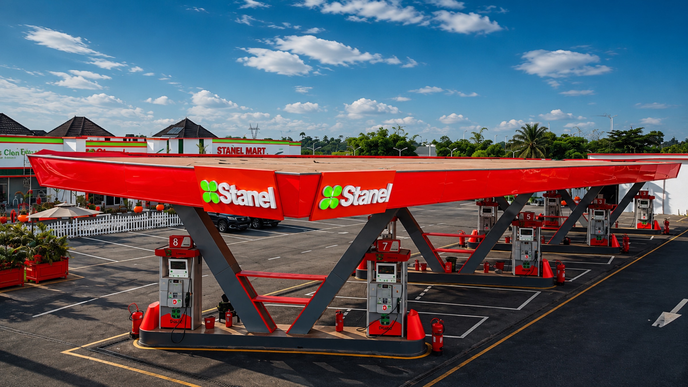 Stanel filling station and mart complex